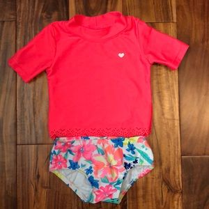 Carter’s two piece swim suit